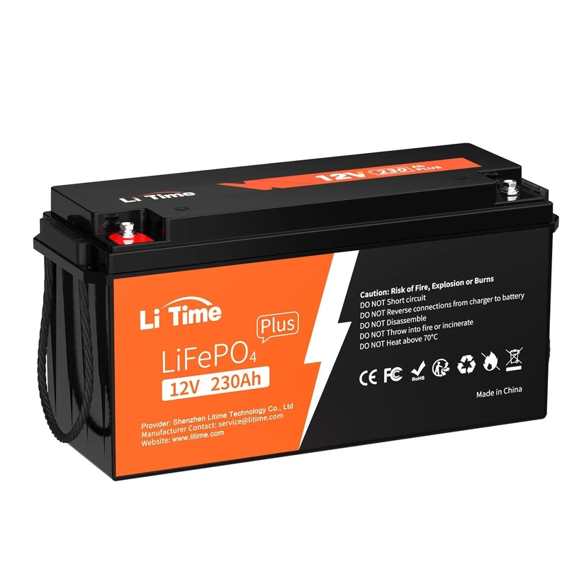 OGRPHY 12V 100Ah LiFePO4 Battery with Bluetooth, Grade A Cells Deep Cycle  Lithium Battery with 100A Low Temperature Self Heating BMS for RV, Trolling